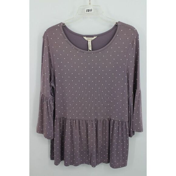 Matilda Jane Wonderment Sunshine Perfect In Purple Top size M Medium WOMENS NWT - Picture 4 of 10